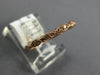 ESTATE .09CT DIAMOND 14KT ROSE GOLD 2MM MARQUISE SHAPE FILIGREE ANNIVERSARY RING