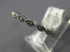 ESTATE .07CT DIAMOND 14K WHITE GOLD 2MM MARQUISE SHAPE FILIGREE ANNIVERSARY RING