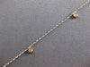 .35CT DIAMOND 14KT WHITE & ROSE GOLD CLASSIC OPEN SQUARE BY THE YARD NECKLACE