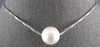 ESTATE LARGE AAA SOUTH SEA PEARL 18KT WHITE GOLD 3D CLASSIC NECKLACE