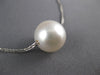 ESTATE LARGE AAA SOUTH SEA PEARL 18KT WHITE GOLD 3D CLASSIC NECKLACE