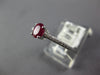 .46CT DIAMOND & AAA RUBY 18KT WHITE GOLD 3D CLASSIC OVAL & ROUND FRIENDSHIP RING