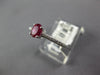 .46CT DIAMOND & AAA RUBY 18KT WHITE GOLD 3D CLASSIC OVAL & ROUND FRIENDSHIP RING