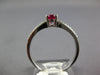 .46CT DIAMOND & AAA RUBY 18KT WHITE GOLD 3D CLASSIC OVAL & ROUND FRIENDSHIP RING