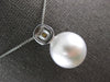 .58CT WHITE & FANCY YELLOW DIAMOND & AAA SOUTH SEA PEARL 18KT WHITE GOLD PENDANT