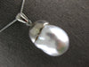 EXTRA LARGE .74CT DIAMOND & AAA SOUTH SEA PEARL 18KT WHITE GOLD FLOATING PENDANT