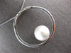 EXTRA LARGE 1.04CT DIAMOND & AAA SOUTH SEA PEARL 18K WHITE GOLD CIRCULAR PENDANT