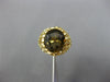 ESTATE LARGE 5.0CT AAA SMOKY TOPAZ 14K YELLOW GOLD OVAL FILIGREE FUN RING #26714