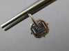 2.55CT DIAMOND & AAA SAPPHIRE 14KT WHITE GOLD 3D SQUARE FLOWER HANGING EARRINGS