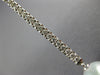 LARGE .63CT DIAMOND & AAA SOUTH SEA PEARL 18K WHITE GOLD 3D BAR HANGING EARRINGS