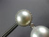 .47CT DIAMOND & AAA SOUTH SEA PEARL 18KT WHITE GOLD 3D CLASSIC HANGING EARRINGS