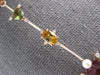 6.72CT DIAMOND & AAA TOURMALINE & SOUTH SEA PEARL 18KT ROSE GOLD LARIAT PENDANT