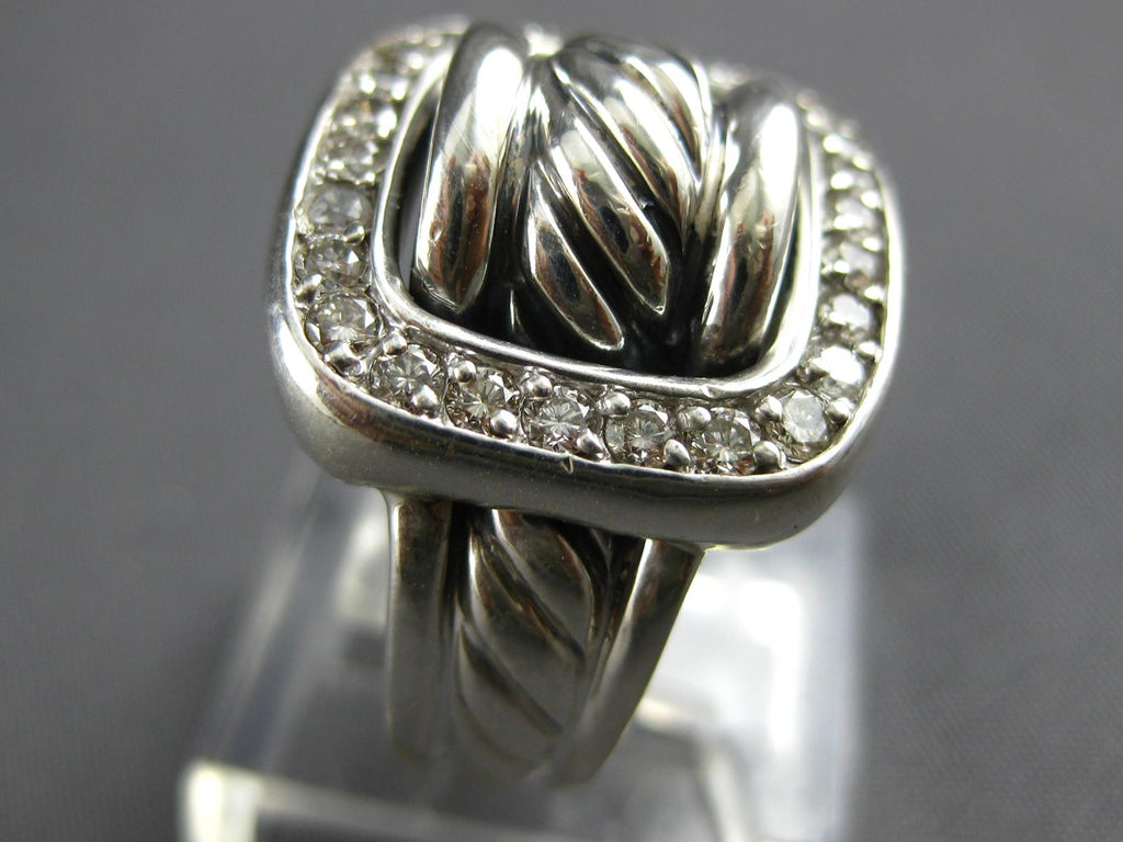 David yurman square on sale ring