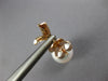 LARGE .57CT DIAMOND AAA SOUTH SEA PEARL 18KT ROSE GOLD INFINITY HANGING EARRINGS