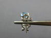 LARGE 5.5CT DIAMOND & AAA BLUE TOPAZ 14K WHITE GOLD MULTI SHAPE HANGING EARRINGS