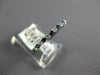 .47CT DIAMOND & AAA SAPPHIRE 14KT WHITE GOLD 2MM SEMI ETERNITY ANNIVERSARY RING