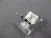 .47CT DIAMOND & AAA SAPPHIRE 14KT WHITE GOLD 2MM SEMI ETERNITY ANNIVERSARY RING