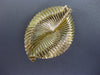 ESTATE LARGE TIFFANY & CO. 18KT YELLOW GOLD 3D LOVE KNOT OVAL BROOCH PIN #26727