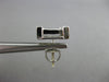 LARGE 1.40CT DIAMOND 14KT WHITE GOLD 3D PRINCESS INVISIBLE SQUARE STUD EARRINGS