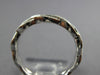 .26CT DIAMOND 18K WHITE GOLD 3D PAVE FILIGREE MILGRAIN INFINITY ANNIVERSARY RING