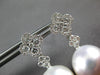 LARGE .77CT DIAMOND & AAA SOUTH SEA PEARL 18KT WHITE GOLD 4 LEAF CLOVER EARRINGS