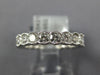 1.86CT DIAMOND 18KT WHITE GOLD ROUND ETERNITY FILIGREE MILGRAIN ANNIVERSARY RING