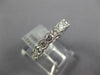 1.86CT DIAMOND 18KT WHITE GOLD ROUND ETERNITY FILIGREE MILGRAIN ANNIVERSARY RING