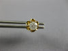 ESTATE .50CT DIAMOND 14KT YELLOW GOLD 3D CLASSIC ROUND FUN LOVE STUD EARRINGS