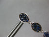 LONG 1.7CT DIAMOND & AAA SAPPHIRE & SOUTH SEA PEARL 18K WHITE GOLD OVAL EARRINGS