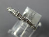 .96CT DIAMOND 18K WHITE GOLD 3D CLASSIC ETERNITY BAMBOO WEDDING ANNIVERSARY RING