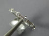 .96CT DIAMOND 18K WHITE GOLD 3D CLASSIC ETERNITY BAMBOO WEDDING ANNIVERSARY RING