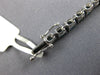 8.06CT DIAMOND & AAA SAPPHIRE 18KT WHITE GOLD 3D OVAL & ROUND TENNIS BRACELET