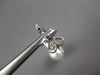 LONG .58CT DIAMOND & AAA SOUTH SEA PEARL 18K WHITE GOLD CLASSIC HANGING EARRINGS
