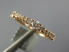ESTATE .55CT DIAMOND 18K ROSE GOLD ROUND 3 STONE LUCIDA WEDDING ANNIVERSARY RING