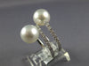 LARGE .60CT DIAMOND & AAA SOUTH SEA PEARL 18KT WHITE GOLD CRISS CROSS FUN RING