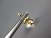 LARGE & LONG .58CT DIAMOND AAA SOUTH SEA PEARL 18KT YELLOW GOLD HANGING EARRINGS