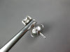 LONG .47CT DIAMOND & AAA TAHITIAN PEARL 18K WHITE GOLD 3D HEART HANGING EARRINGS