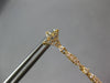 LONG .42CT DIAMOND & AAA SOUTH SEA PEARL 18K YELLOW GOLD FLOWER HANGING EARRINGS