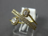 .50CT DIAMOND 18KT YELLOW GOLD ROUND BAGUETTE & OVAL MULTI ROW CRISS CROSS RING