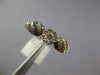 .51CT WHITE & CHOCOLATE FANCY DIAMOND 14KT YELLOW GOLD CLUSTER FLOWER FUN RING