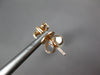 ESTATE .42CT DIAMOND & AAA SOUTH SEA PEARL 18KT ROSE GOLD CROWN HANGING EARRINGS