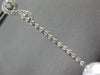 LONG .52CT DIAMOND & AAA SOUTH SEA PEARL 18KT WHITE GOLD SWIRL HANGING EARRINGS