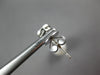 LONG .52CT DIAMOND & AAA SOUTH SEA PEARL 18KT WHITE GOLD SWIRL HANGING EARRINGS