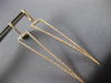 ESTATE LARGE 1.02CT DIAMOND 18KT ROSE GOLD ELONGATED TRIANGULAR HANGING EARRINGS