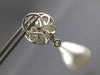 EXTRA LARGE 1.65CT DIAMOND & AAA SOUTH SEA PEARL 18K WHITE GOLD CLIP ON EARRINGS