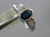 .76CT DIAMOND & AAA SAPPHIRE 18KT WHITE GOLD OVAL BAGUETTE BEZEL ENGAGEMENT RING