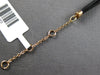 LONG 3.51CT DIAMOND & AAA LONDON BLUE TOPAZ 14KT ROSE GOLD FLOWER FUN BRACELET