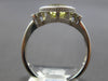 1.52CT DIAMOND & AAA GREEN AMETHYST 14K WHITE GOLD CUSHION & ROUND FILIGREE RING