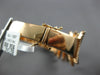 LARGE 2.24CT WHITE & MOCHA DIAMOND 14KT ROSE GOLD ZIG ZAG CUFF BANGLE BRACELET
