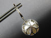 .67CT DIAMOND & SOUTH SEA PEARL 18KT WHITE GOLD HALO LEVERBACK HANGING EARRINGS